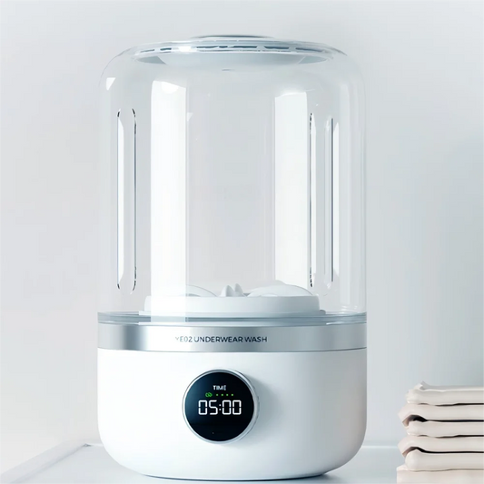 ORIN21: Mini lavatrice portatile wireless da 1L per biancheria intima e calzini, con funzione di disidratazione